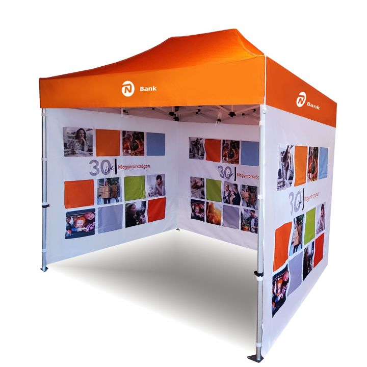 Stabilny namiot imprezowy z łatwym montażem