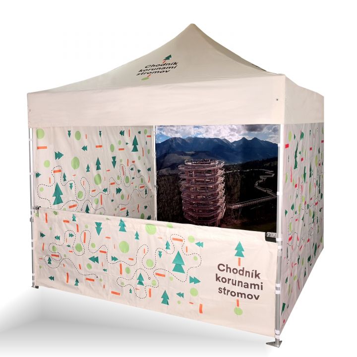 Stabilny namiot imprezowy na imprezy w ogrodzie